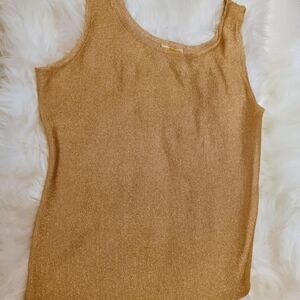 Elegant Gold Women's Tank Top